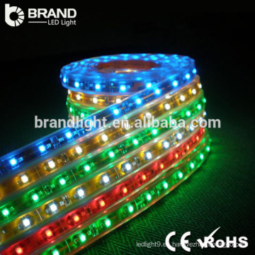 CE RoHS 30leds 5050 SMD 7.2W / M DC12V tira ligera llevada multicolora rgb